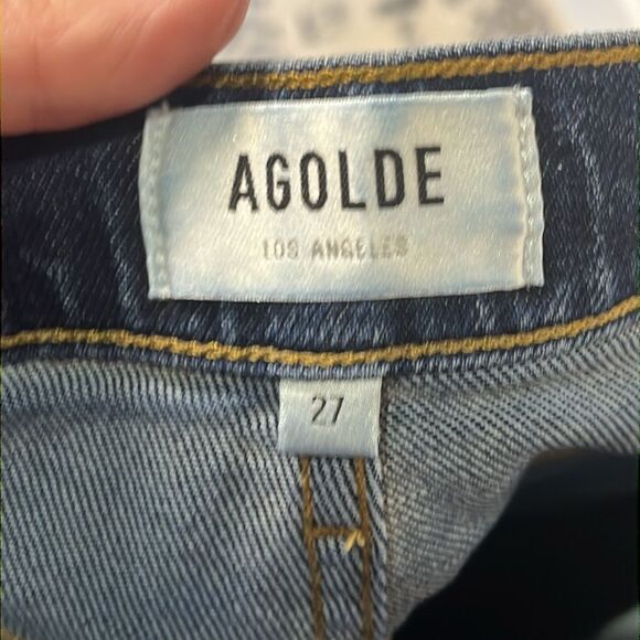 AGOLDE Pinch Waist Skinny Jeans Size 27 - Picture 8 of 9